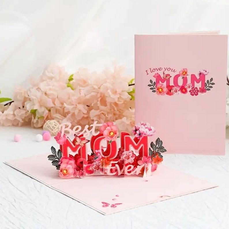 3D Mother's Day Pop Up Greeting Card