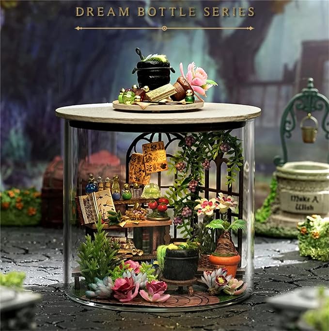 DIY Magic Garden Dream Bottle Series