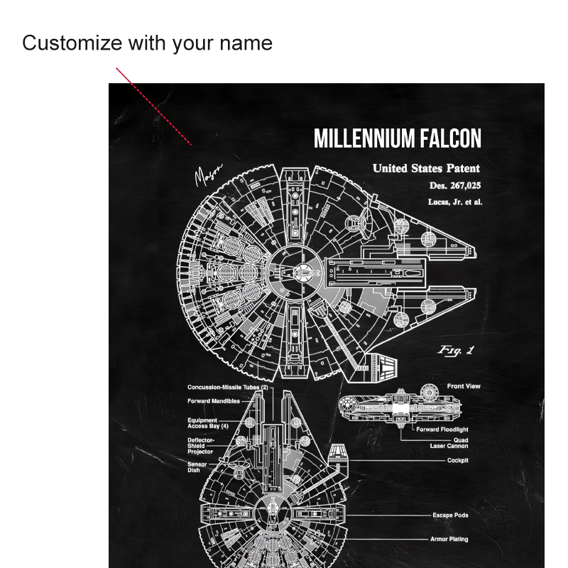 The Falcon Digital Poster for Decor