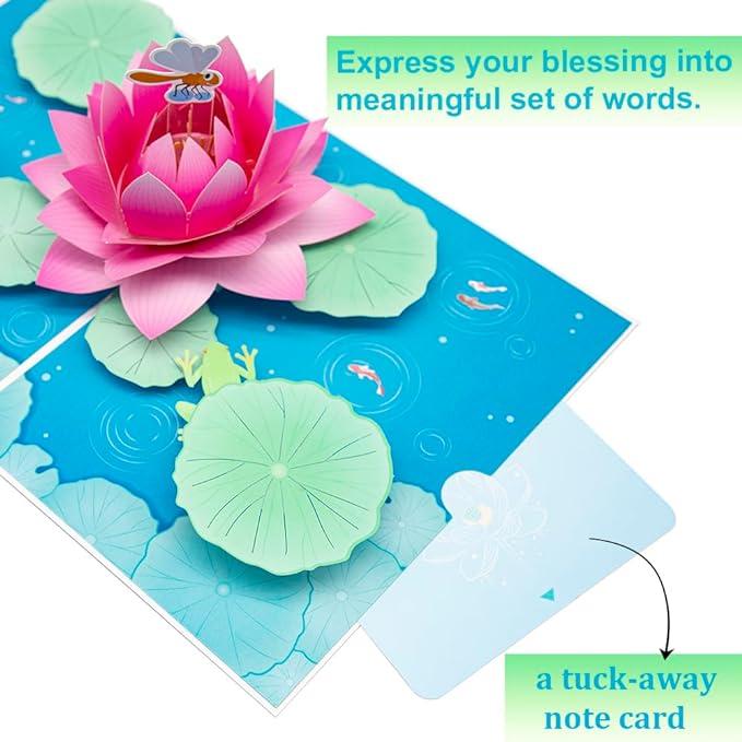 3D Summer Greeting Pop Up Greeting Card