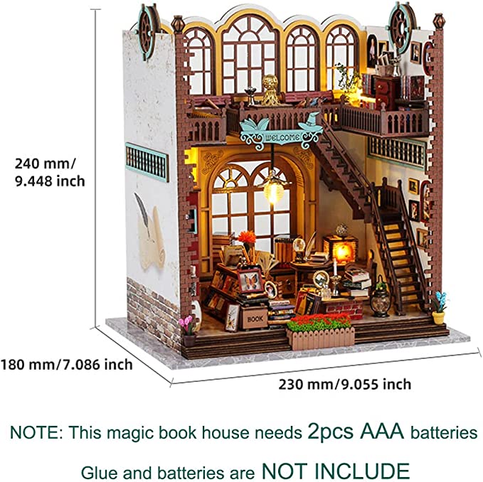 DIY Magic Book house