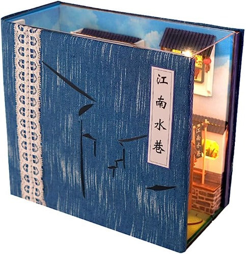 DIY Book Nook Water Lane 小镇