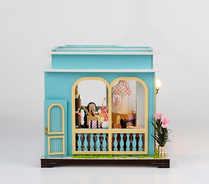 DIY Miniature Tailor Shop Dollhouse Kit