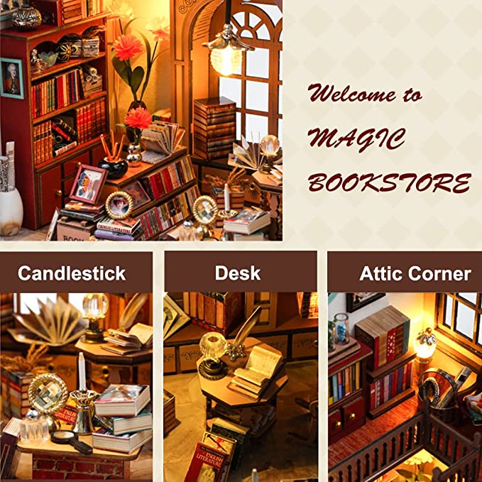DIY Magic Book house