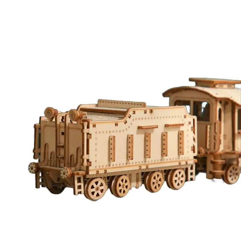 Wooden Luxury Steam Train Puzzle