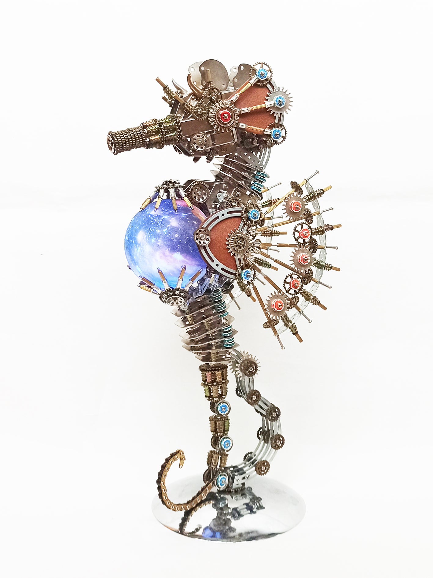 3D Mechanical Seahorses with Lamp