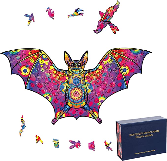 Wooden Bat Jigsaw Puzzle