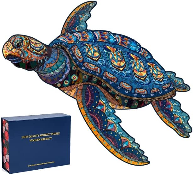 Wooden sales turtle puzzle